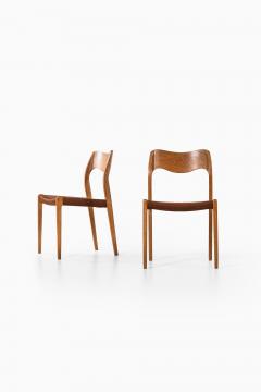 Niels Otto M ller Dining Chairs Model 71 Produced by J L M llers M belfabrik - 1813372