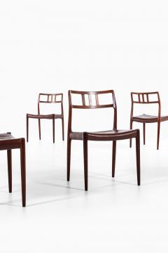 Niels Otto M ller Dining Chairs Model 79 Produced by J L M llers M belfabrik - 1813362