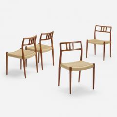 Niels Otto M ller Dining chairs model 79 set of four - 2792559