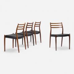 Niels Otto M ller Dining chairs set of four - 2792557