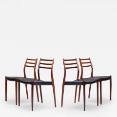 Niels Otto M ller Dining chairs set of four - 2796846