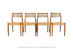 Niels Otto M ller Mid Century Niels Otto Moller Model 78 Teak Dining Chairs - 3331039