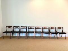Niels Otto M ller Model 79 Rosewood Chairs by Niels O M ller for J L M llers M belfabrik - 4641359