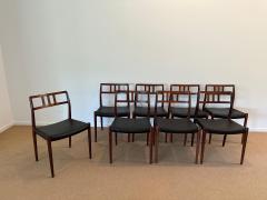 Niels Otto M ller Model 79 Rosewood Chairs by Niels O M ller for J L M llers M belfabrik - 4641361
