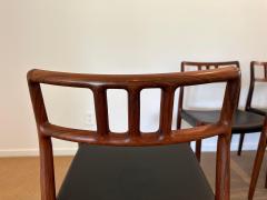Niels Otto M ller Model 79 Rosewood Chairs by Niels O M ller for J L M llers M belfabrik - 4641414