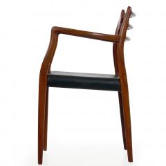 Niels Otto M ller Model No 62 Rosewood Arm Chair by Niels M ller Denmark circa 1962 - 1104143