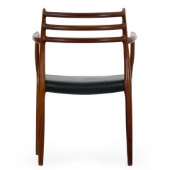 Niels Otto M ller Model No 62 Rosewood Arm Chair by Niels M ller Denmark circa 1962 - 1104147