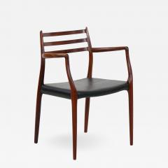 Niels Otto M ller Model No 62 Rosewood Arm Chair by Niels M ller Denmark circa 1962 - 1104253