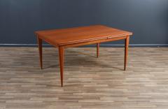 Niels Otto M ller Niels Moller Model 12 Expanding Teak Draw Leaf Dining Table - 3857474