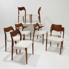 Niels Otto M ller Niels Moller Model 71 Dining Chairs Set of 8 - 3222760