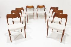 Niels Otto M ller Niels Moller Model 71 Dining Chairs Set of 8 - 3222763