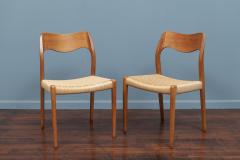 Niels Otto M ller Niels Moller Model 71 Teak Dining Chairs - 1472217