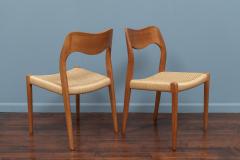 Niels Otto M ller Niels Moller Model 71 Teak Dining Chairs - 1472224