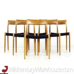 Niels Otto M ller Niels Moller Model 77 Mid Century Teak Dining Chairs Set of 6 - 3167227
