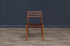 Niels Otto M ller Niels Moller Model 78 Teak Leather Desk Chair - 3528660