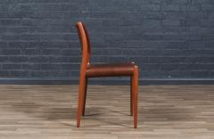 Niels Otto M ller Niels Moller Model 80 Teak Cognac Leather Chair - 4327286