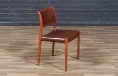 Niels Otto M ller Niels Moller Model 80 Teak Cognac Leather Chair - 4327291