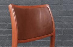 Niels Otto M ller Niels Moller Model 80 Teak Cognac Leather Chair - 4329511