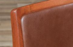 Niels Otto M ller Niels Moller Model 80 Teak Cognac Leather Chair - 4329513