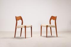 Niels Otto M ller Pair of Chairs Model 71 by Niels Otto M ller - 4329910