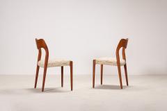 Niels Otto M ller Pair of Chairs Model 71 by Niels Otto M ller - 4329911