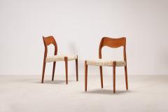 Niels Otto M ller Pair of Chairs Model 71 by Niels Otto M ller - 4329912