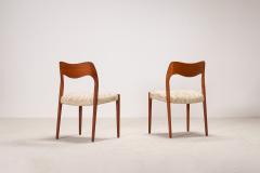 Niels Otto M ller Pair of Chairs Model 71 by Niels Otto M ller - 4329913