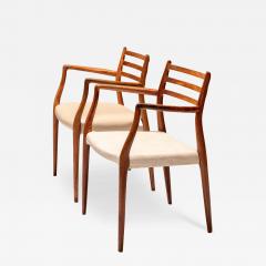 Niels Otto M ller Rosewood Set of 2 Niels Otto M ller Armchairs No 62 Denmark 1960s - 3658624