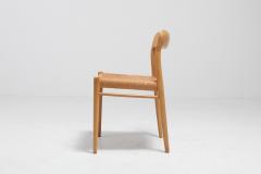 Niels Otto M ller Scandinavian Modern Chairs in Oak by N O M ller for J L Moller 1970s - 984444