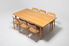 Niels Otto M ller Scandinavian Modern Dining Set in Oak by N 0 M ller for J L Moller 1970s - 1216588