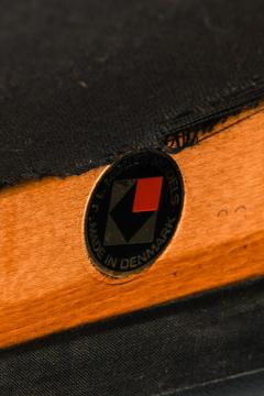 Niels Otto M ller Set of 10 Armchairs in Rosewood and Black Leather by Niels Otto M ller 1960s - 4369873