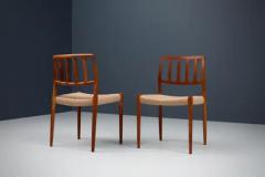 Niels Otto M ller Set of 4 Newly Upholstered Dining Chairs by Niels Otto M ller Denmark 1960s - 3653910
