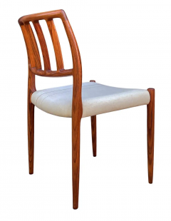 Niels Otto M ller Set of Eight Mid Century Danish Modern Dining Chairs in Rosewood by Niels Moller - 2592066