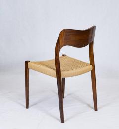 Niels Otto M ller Set of Six Rosewood Niels M ller Model 71 Dining Chairs - 174236