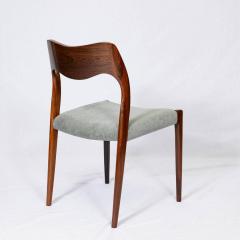 Niels Otto M ller Set of Six Rosewood Niels M ller Model 71 Dining Chairs - 178431