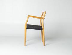 Niels Otto M ller Set of Ten Niels Otto M ller Model 78 and Model 62 Dining Chairs in Tiger Maple - 4706503