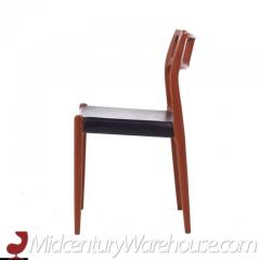 Niels Otto Moller Niels Moller Model 79 and 64 Mid Century Danish Teak Dining Chairs Set of 8 - 3676726