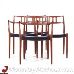 Niels Otto Moller Niels Moller Model 79 and 64 Mid Century Danish Teak Dining Chairs Set of 8 - 3676786