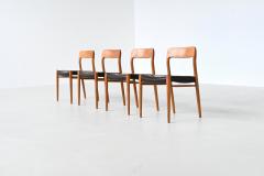 Niels Otto Moller Niels Otto Moller model 75 dining chairs in oak Denmark 1954 - 4165024