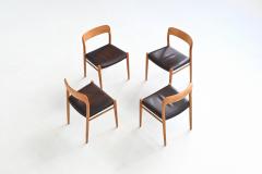 Niels Otto Moller Niels Otto Moller model 75 dining chairs in oak Denmark 1954 - 4165030