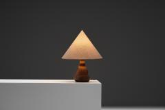 Niels Preben Larsen Glazed Sculptural Table Lamp by Niels Preben Larsen Denmark 1970s - 4593154