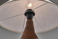 Niels Preben Larsen Glazed Sculptural Table Lamp by Niels Preben Larsen Denmark 1970s - 4594481