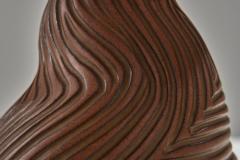 Niels Preben Larsen Glazed Sculptural Table Lamp by Niels Preben Larsen Denmark 1970s - 4594482