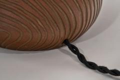 Niels Preben Larsen Glazed Sculptural Table Lamp by Niels Preben Larsen Denmark 1970s - 4594483