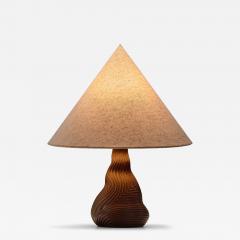 Niels Preben Larsen Glazed Sculptural Table Lamp by Niels Preben Larsen Denmark 1970s - 4603279