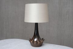 Niels Preben Larsen Large Sculptural Ceramic Table Lamp by Niels Preben Larsen Denmark 1970 - 4646517