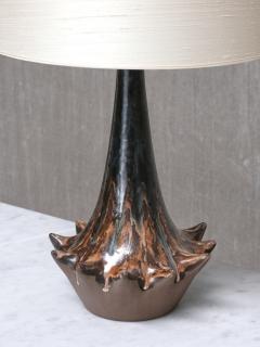 Niels Preben Larsen Sculptural Glazed Ceramic Table Lamp by Niels Preben Larsen Denmark 1967 - 4646565