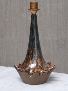 Niels Preben Larsen Sculptural Glazed Ceramic Table Lamp by Niels Preben Larsen Denmark 1967 - 4646566