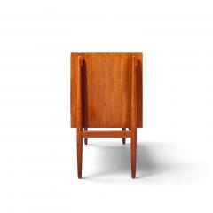 Niels Vodder Niels Vodder NV54 Mid Century Danish Teak Tambour Door Credenza - 4824720