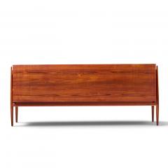 Niels Vodder Niels Vodder NV54 Mid Century Danish Teak Tambour Door Credenza - 4824726